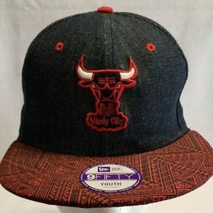 Chicago Bulls New Era Youth 9Fifty NBA Hat